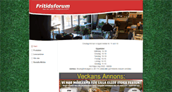 Desktop Screenshot of fritidsforum.com